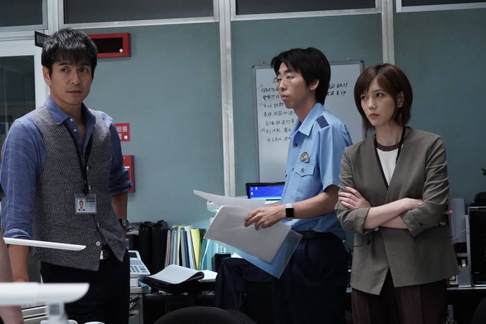 沢村一樹、柄本時生、本田翼(C)フジテレビ