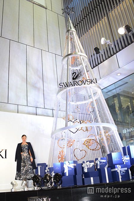 ミランダ・カー/点灯式の様子