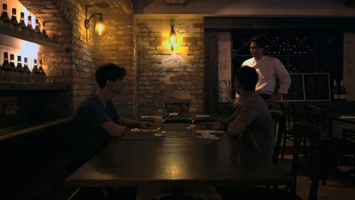 勇気、アーマンで速人の店へ『TERRACE HOUSE BOYS & GIRLS IN THE CITY』38th WEEK(C)フジテレビ/イースト・エンタテインメント