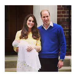英キャサリン妃、第2子出産　ウィリアム王子とプリンセスをお披露目／ケンジントン宮殿Instagramより【モデルプレス】