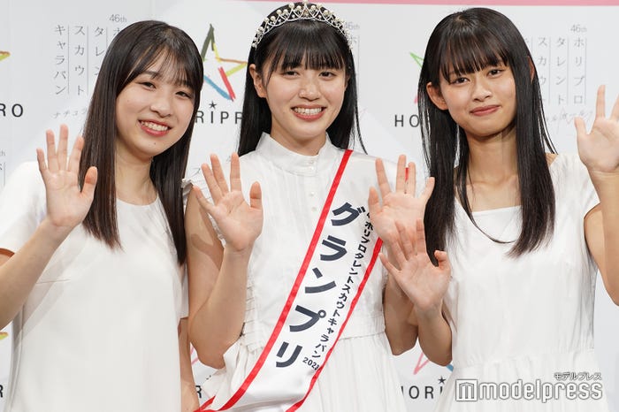 松岡香穂さん、塚本恋乃葉さん、畠中夢叶さん(C)モデルプレス