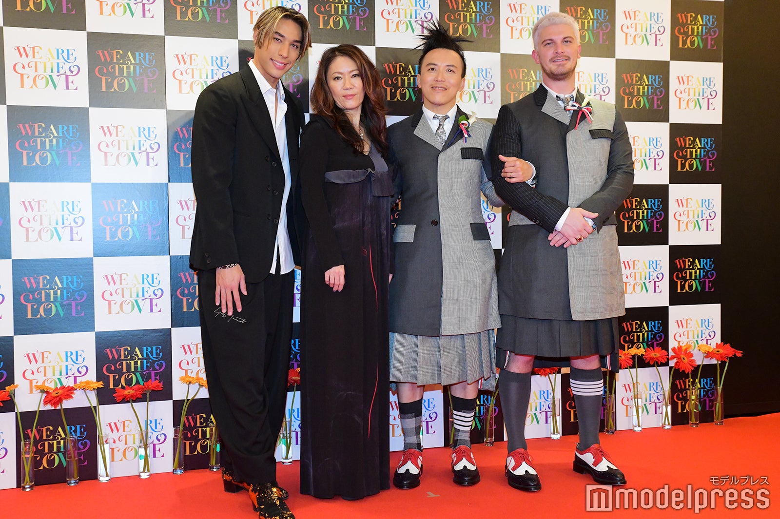 大黒摩季、當間ローズ、レスリー・キー、ジョシュア・ヴィンセント・オッグさん （C）モデルプレス
