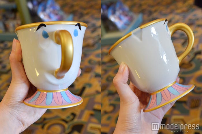 細部まで完成度の高いチップのマグカップ (C)モデルプレス