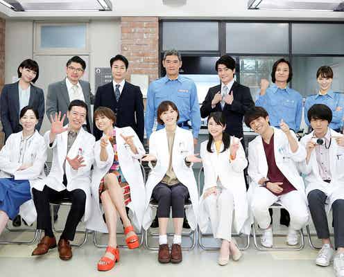 上野樹里主演ドラマ「監察医 朝顔2」レギュラーキャスト決定 放送クールの変更も発表