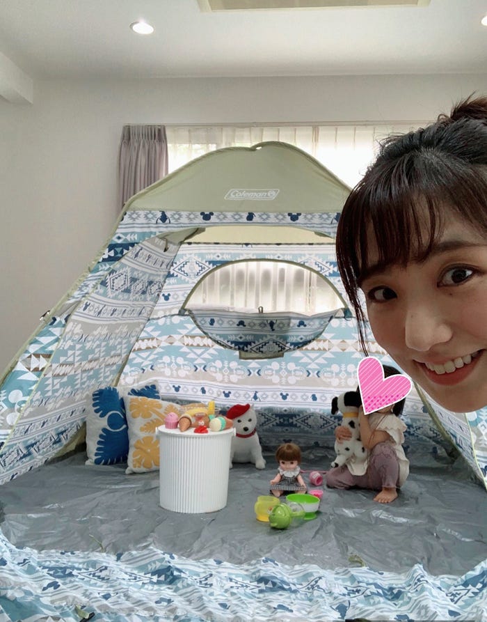 お家でキャンプ気分(提供写真)