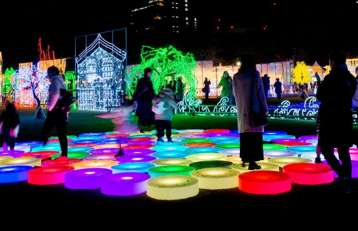 大阪城イルミナージュ／画像提供：大阪城イルミナージュ事務局