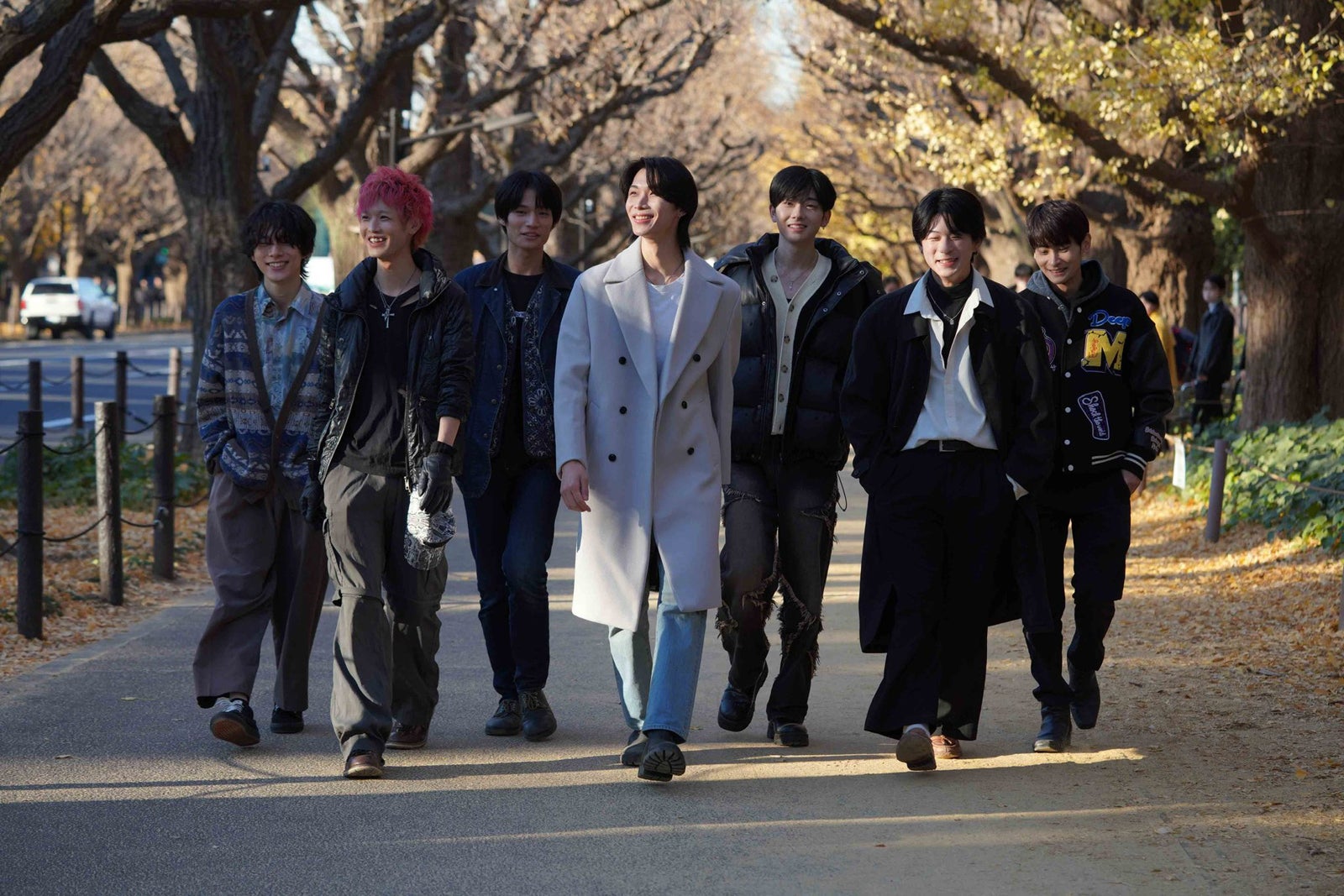 Vll（セプテム）／（左から）阿部祐⼰、odayoshi、古賀⼤聖、成海優、恵史朗、柏杜⽷、藤本アリザバル拓⺒（提供写真）