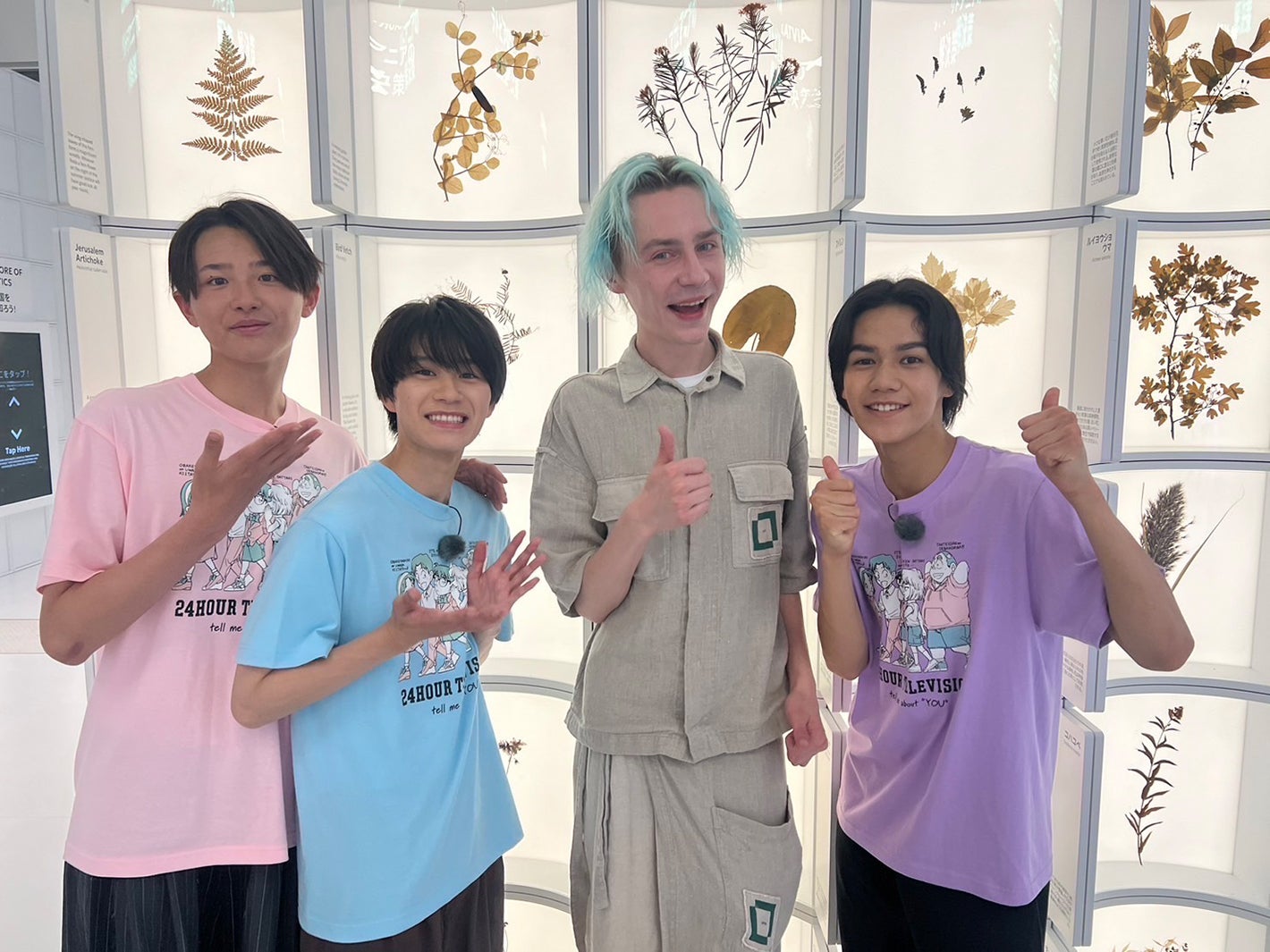 （左から）伊藤篤志、嶋崎斗亜、（右）角紳太郎（C）読売テレビ