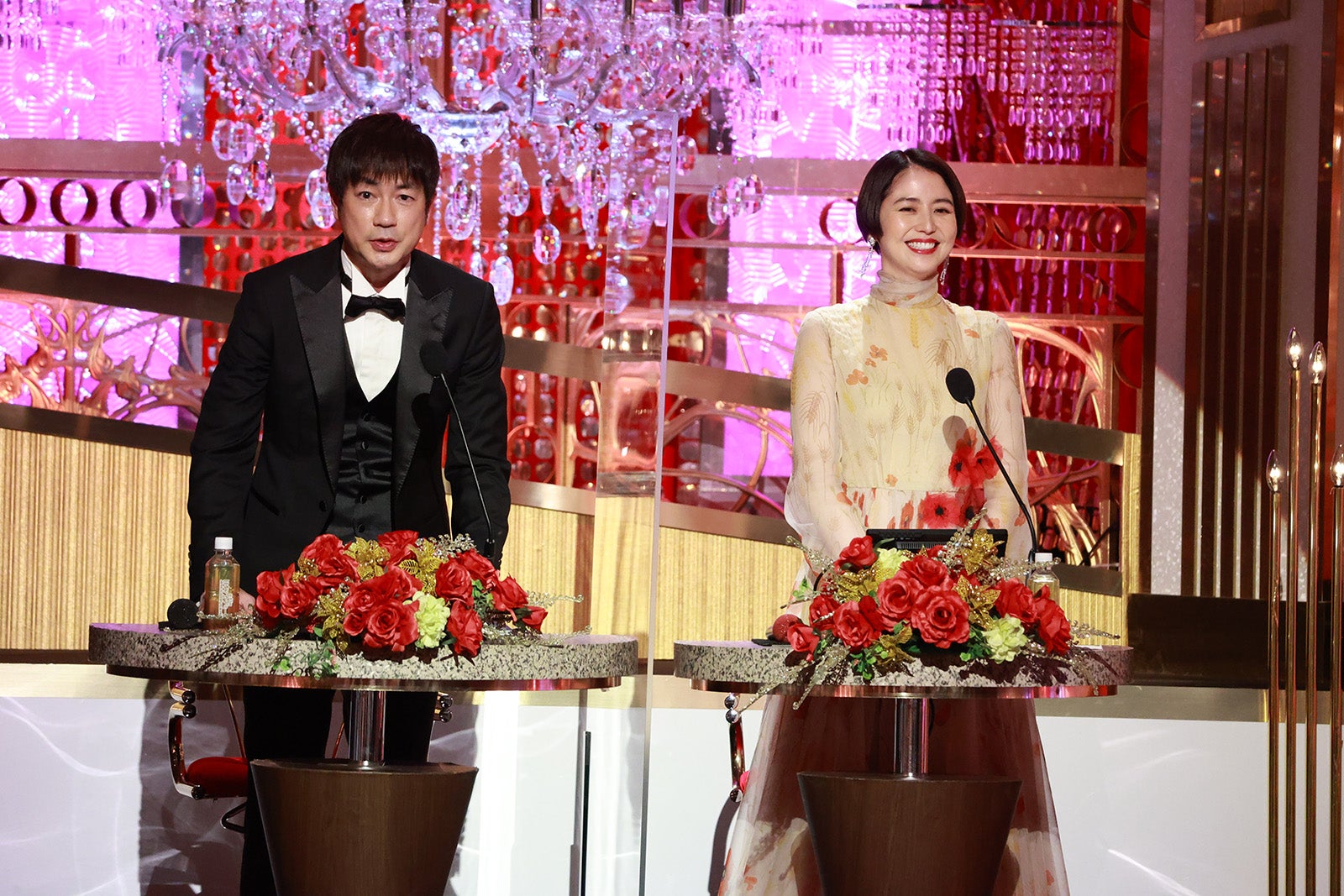 羽鳥慎一、長澤まさみ（C）東京写真記者協会