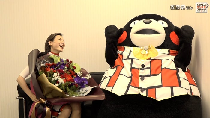 佐藤健 くまモン誕生祭にサプライズ出演 みんなに元気をたくさん分けてあげて モデルプレス