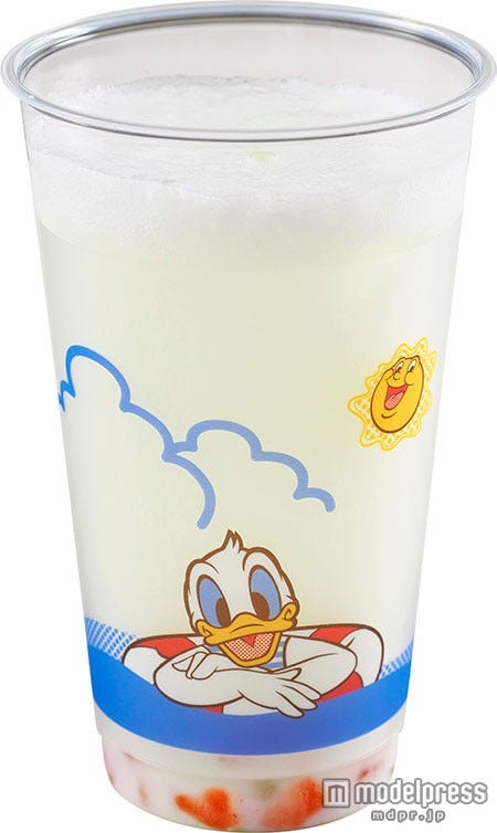 ミッキータピオカドリンク(サワーホワイト)(¥300)/(C)Disney