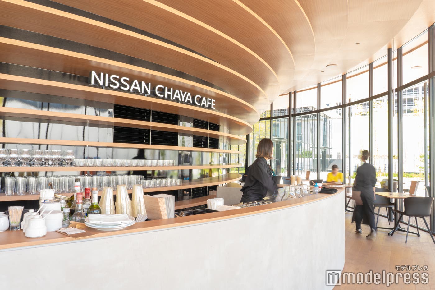 「NISSAN CHAYA CAFE」の様子(C)モデルプレス