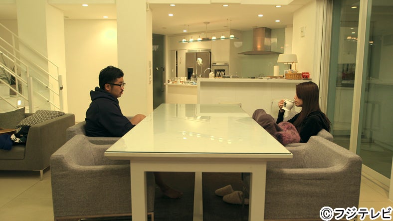 島一平、島袋聖南／「テラスハウス」3月31日放送回より