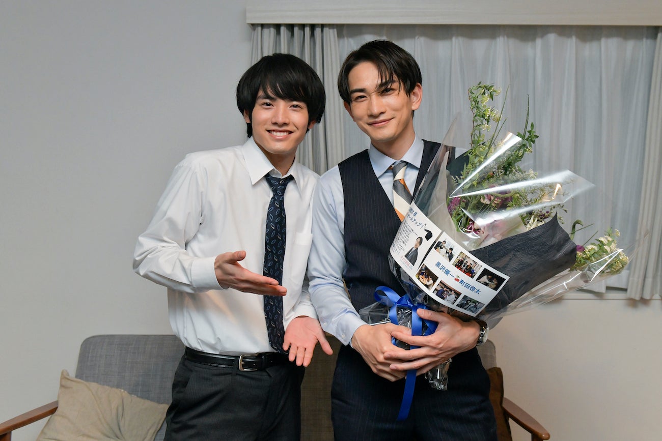 赤楚衛二、町田啓太（C）豊田悠／SQUARE ENIX・「チェリまほ THE MOVIE」製作委員会