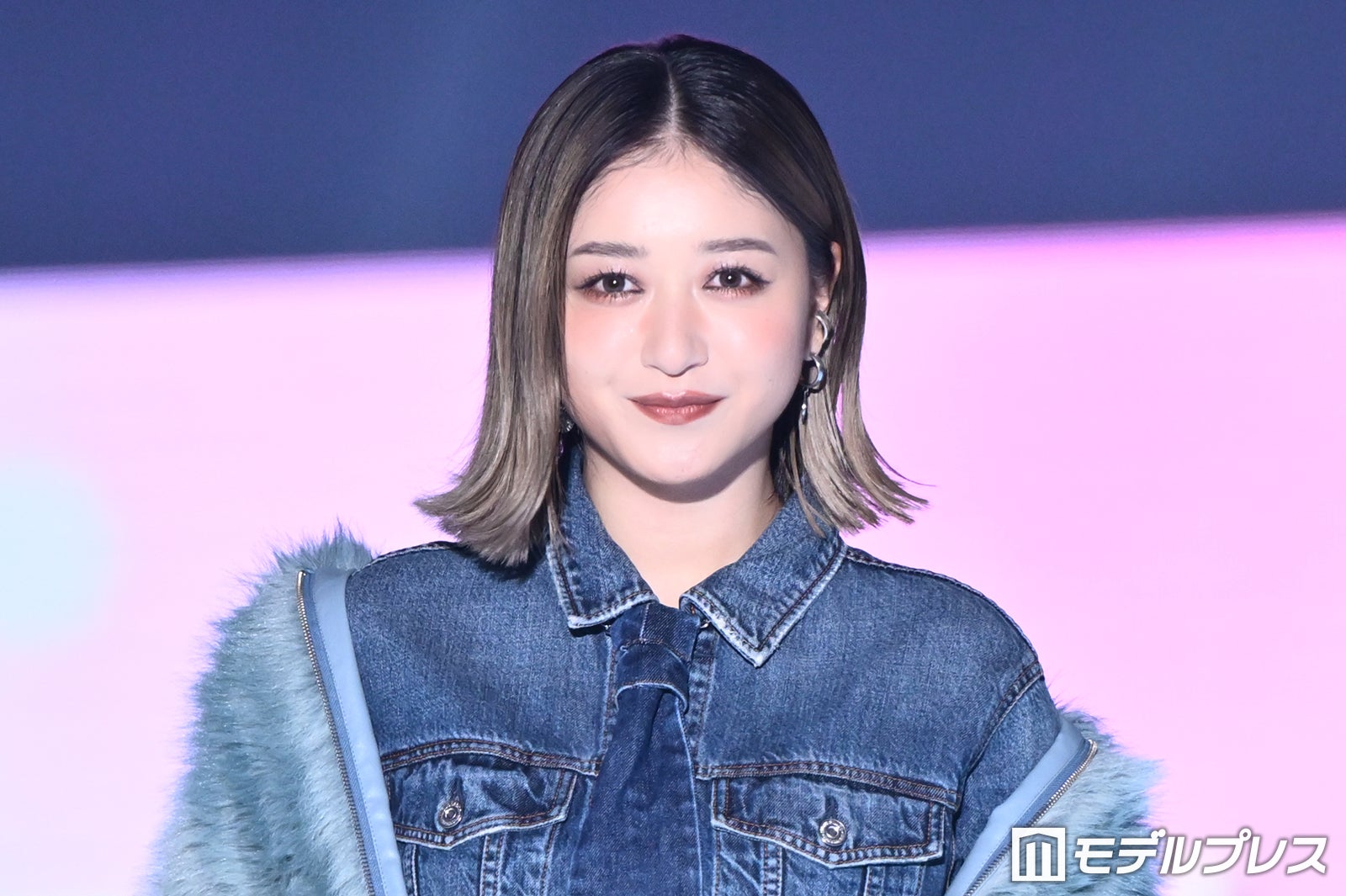 みちょぱ、第1⼦出産後初イベント “象徴”デニムスタイルで登場「久しぶりに緊張」「幸せです」【TGC2026A/W】