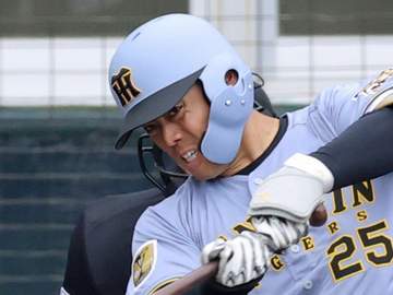 阪神2軍 谷端の守備妨害に平田2軍監督猛抗議も判定は覆らず 福島の盗塁も認められず 約1分間球審に詰め寄る