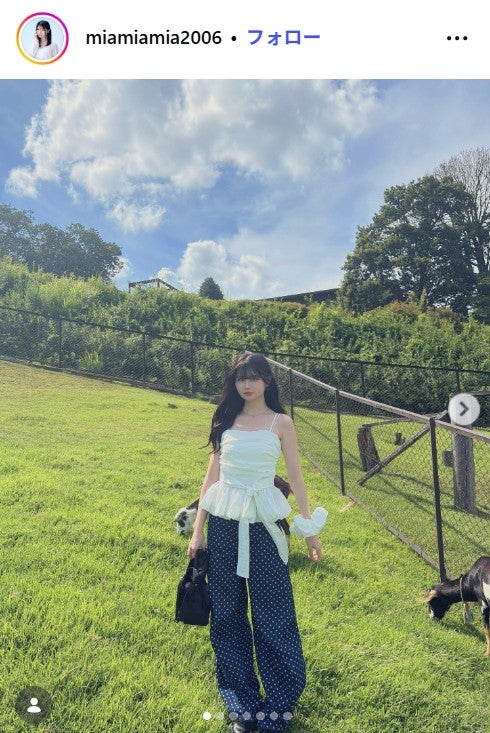 藤田みあInstagramより