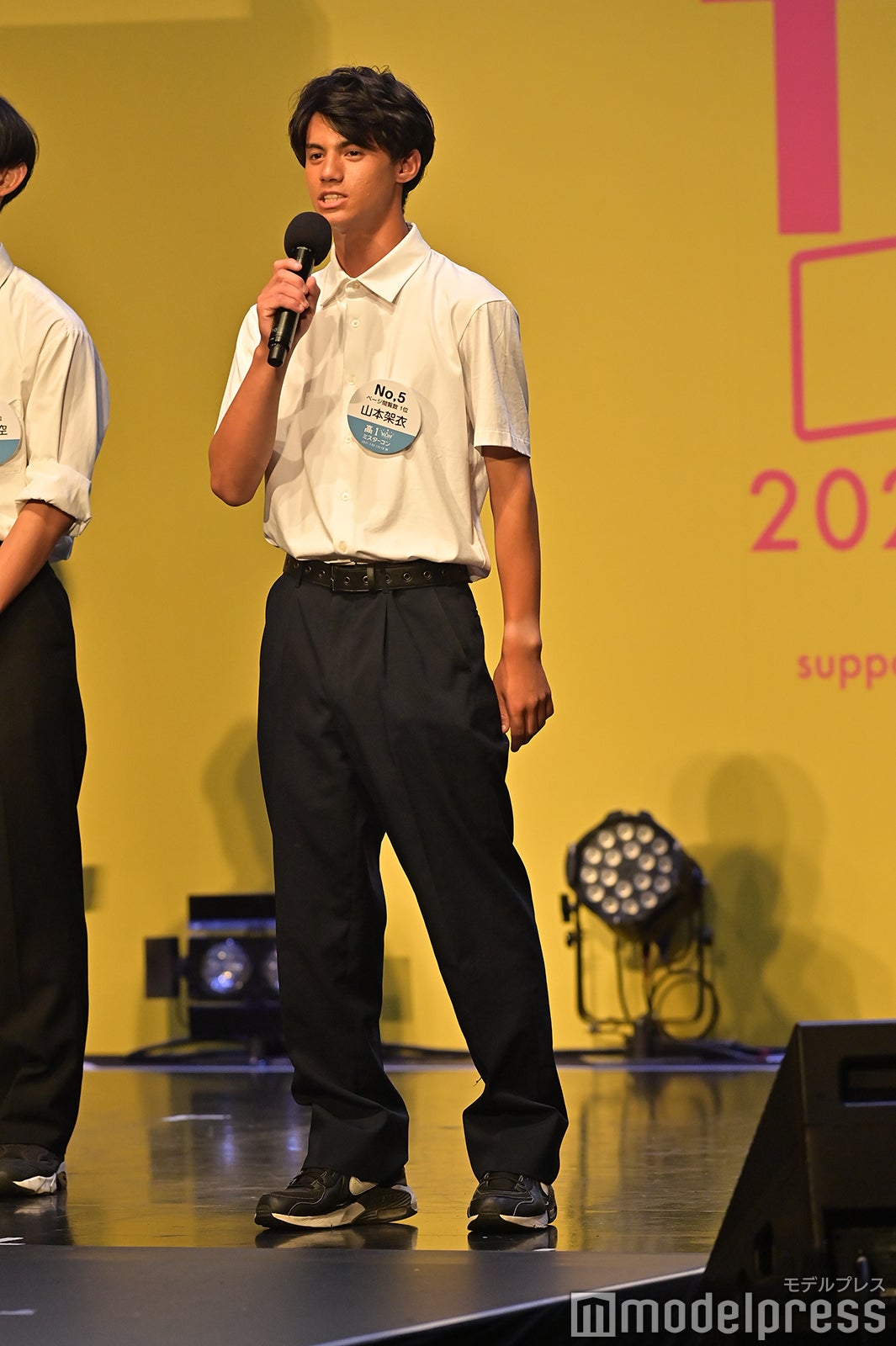 「高一ミスターコン2021」ステージの様子（C）モデルプレス