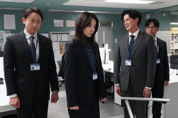 山本耕史、波瑠、新納慎也、植木祥平「アイシー~瞬間記憶捜査・柊班~」第3話(C)フジテレビ