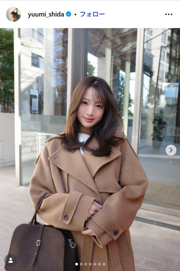 志田友美Instagramより