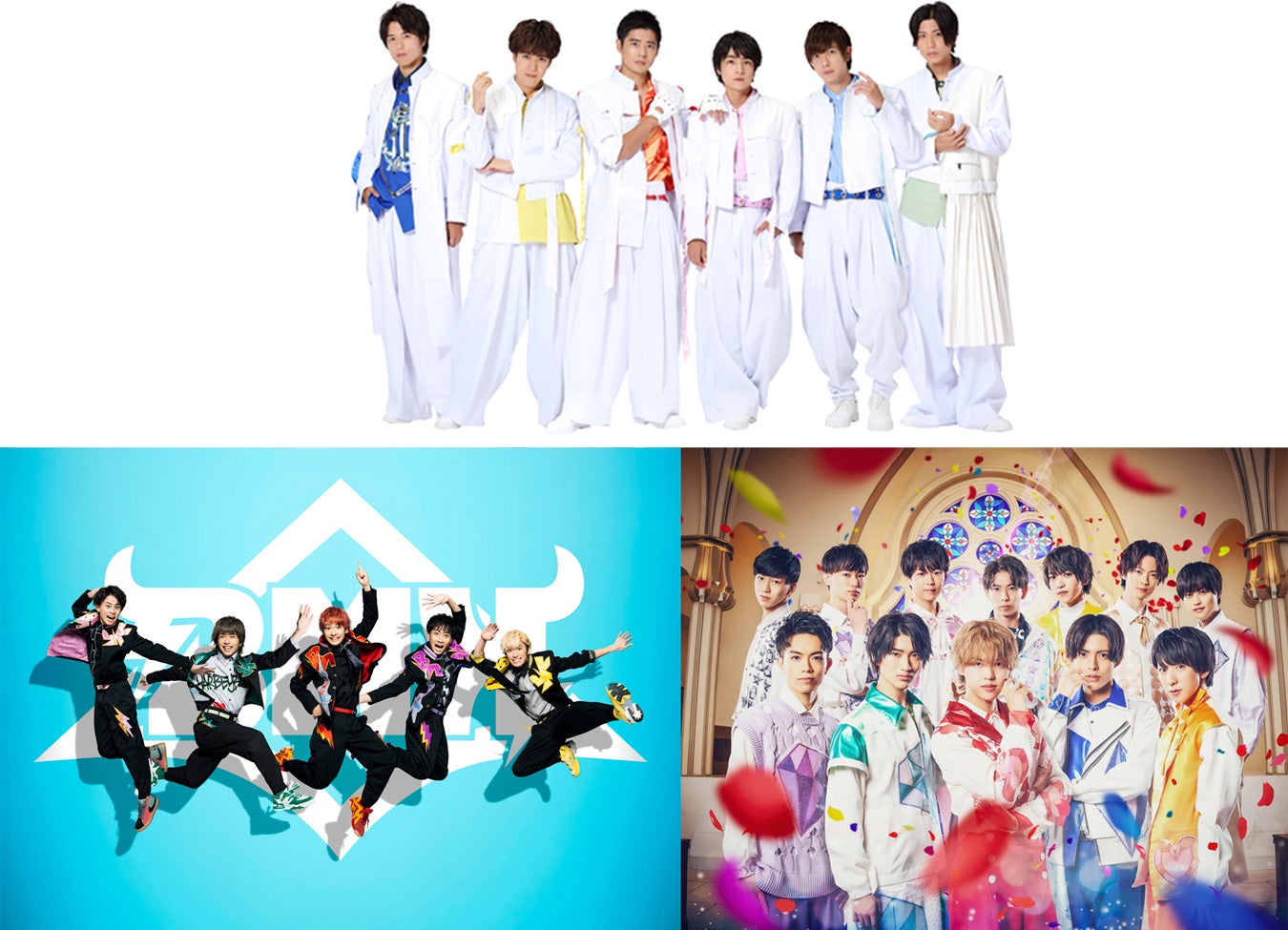 BOYS AND MEN×BMK×カラフルダイヤモンド（提供写真）