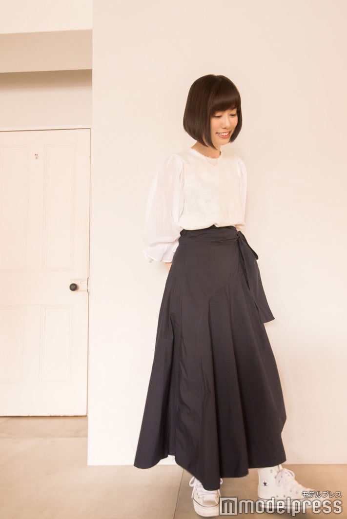 この日の私服（C）モデルプレス