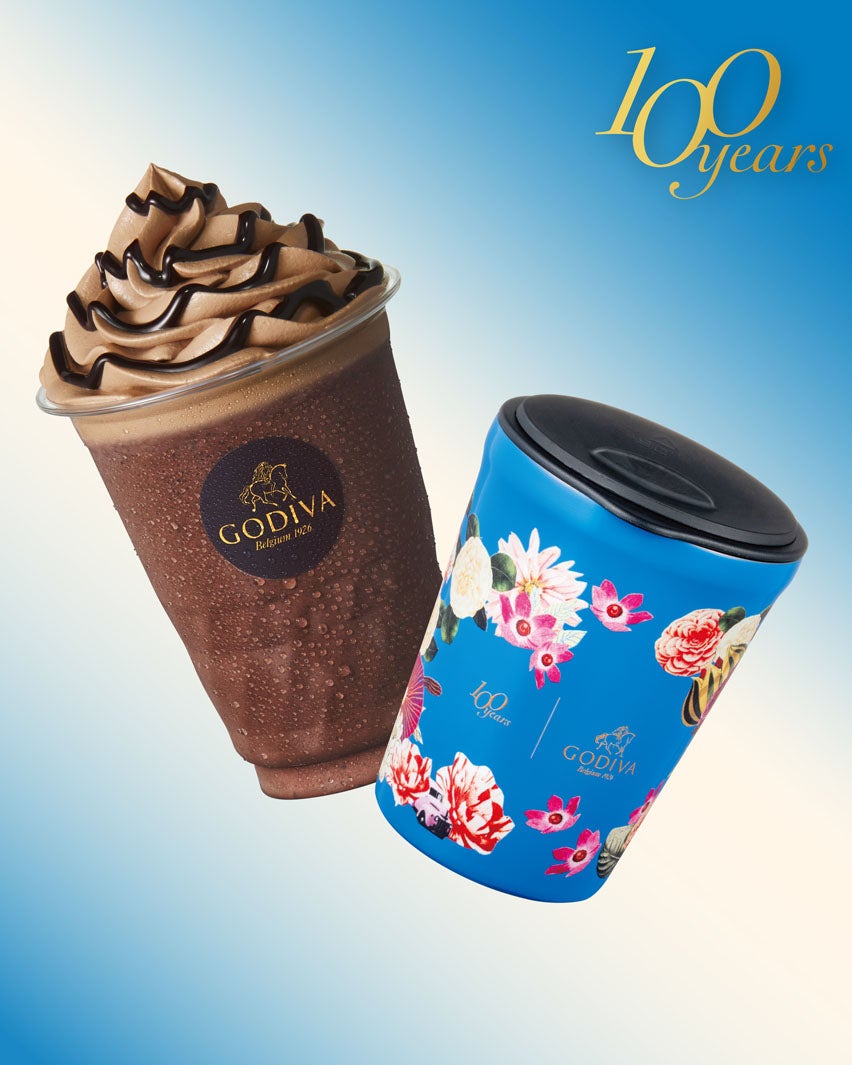 ゴディバ創業100周年で限定タンブラー＆ショコリキサーセット登場 華麗なデザインはギフトやご褒美に