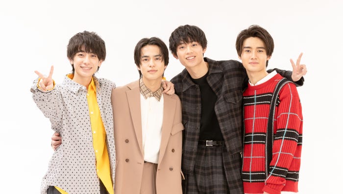 小西詠斗、奥野壮、水沢林太郎、藤岡真威人(C)ABCテレビ