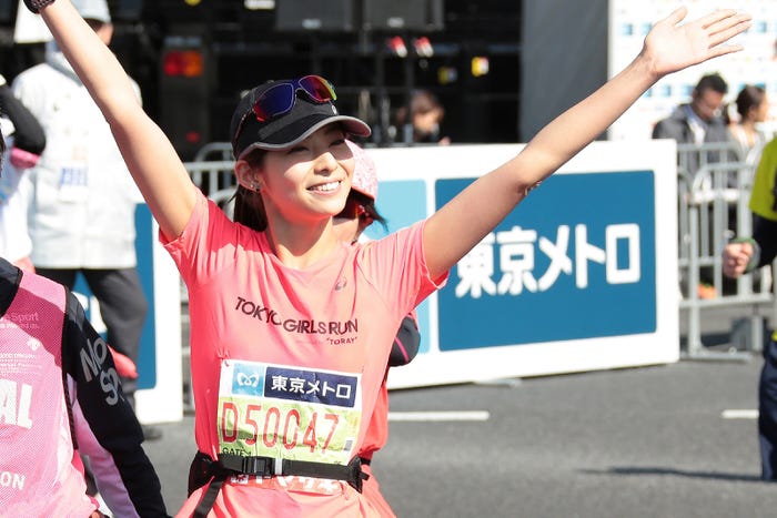 永田レイナ(C)東京マラソン財団