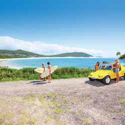 ポートスティーブンスに来たら是非サーフィンを体験してみて/Destination Port Stephens