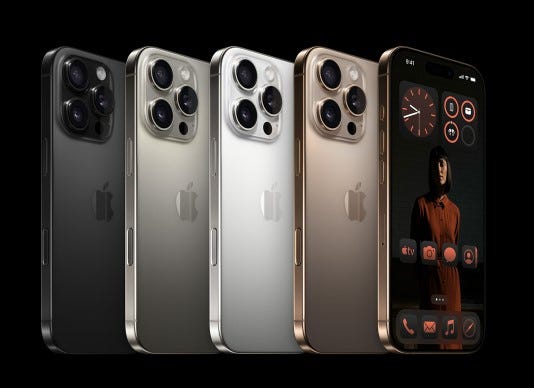 「iPhone 16 Pro」/Appleより