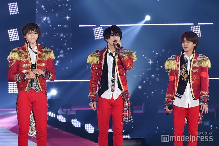 美 少年(左から)岩崎大昇、那須雄登、藤井直樹(C)モデルプレス