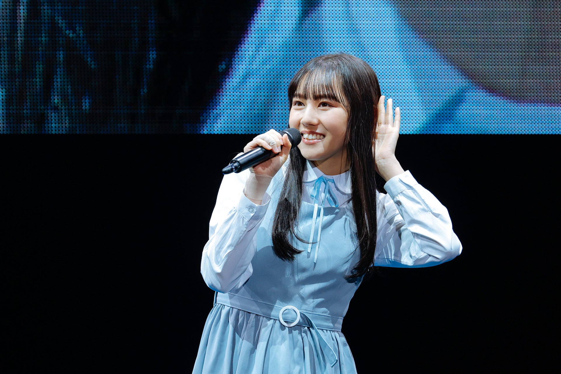 平岡海月／日向坂46 四期生「おもてなし会」  （撮影：上山陽介）