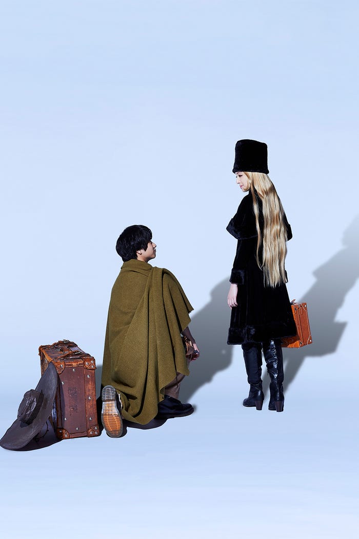 前田旺志郎、栗山千明(C)松本零士・東映アニメーション/スカパー! (C)松本零士・東映アニメーション