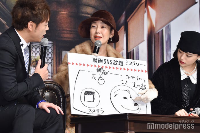 樋口可南子(中央) (C)モデルプレス