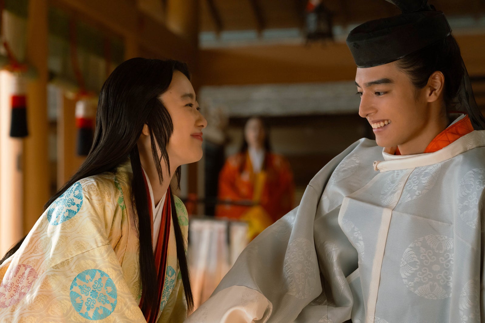 倉沢杏菜、阿佐辰美「光る君へ」第41話（C）NHK