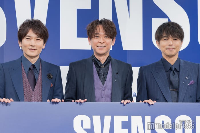 長野博、坂本昌行、井ノ原快彦(C)モデルプレス