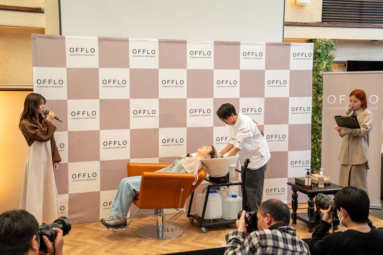 新製品発表会の様子（提供写真）