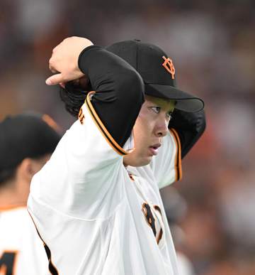 巨人 天王山初戦は大敗 先発・山崎が六回途中6失点KO 得点はダルベックの19号ソロのみ