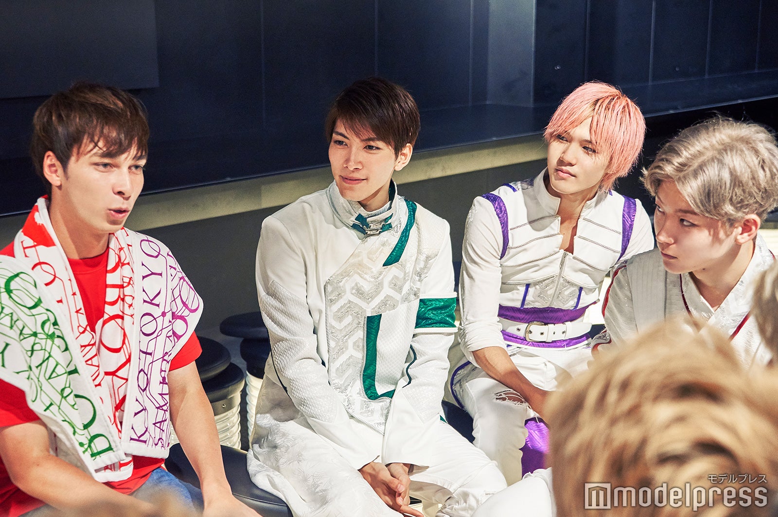 公演後でも元気なメンバー （C）モデルプレス