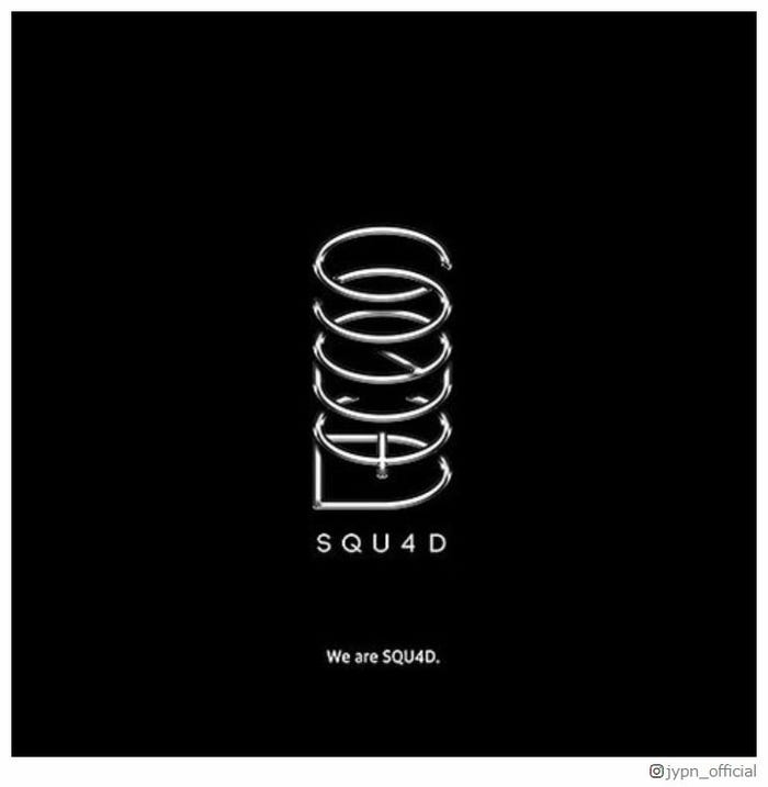 JYP、新ガールズグループ名は「SQU4D」か ロゴを公開 - モデルプレス