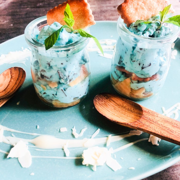 ザクザク食感が楽しい！「チョコミントティラミス」の作り方【柏原歩のトレンドレシピ】／画像提供：柏原歩