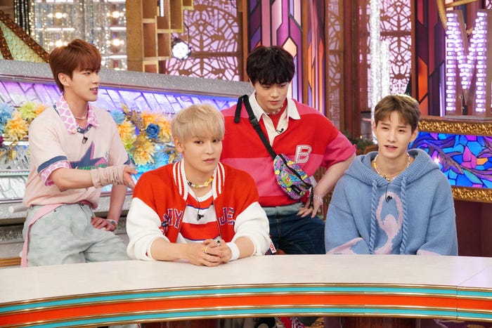 (左上から時計回りに)河野純喜、鶴房汐恩、佐藤景瑚、與那城奨(C)テレビ東京