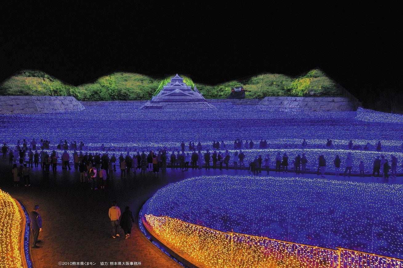 なばなの里 イルミネーション／三重県桑名市／画像提供：ぴあ
