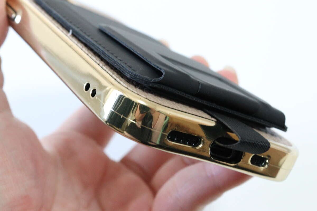 MagSafe対応ウォレット用　落下防止タグ　出っ張り