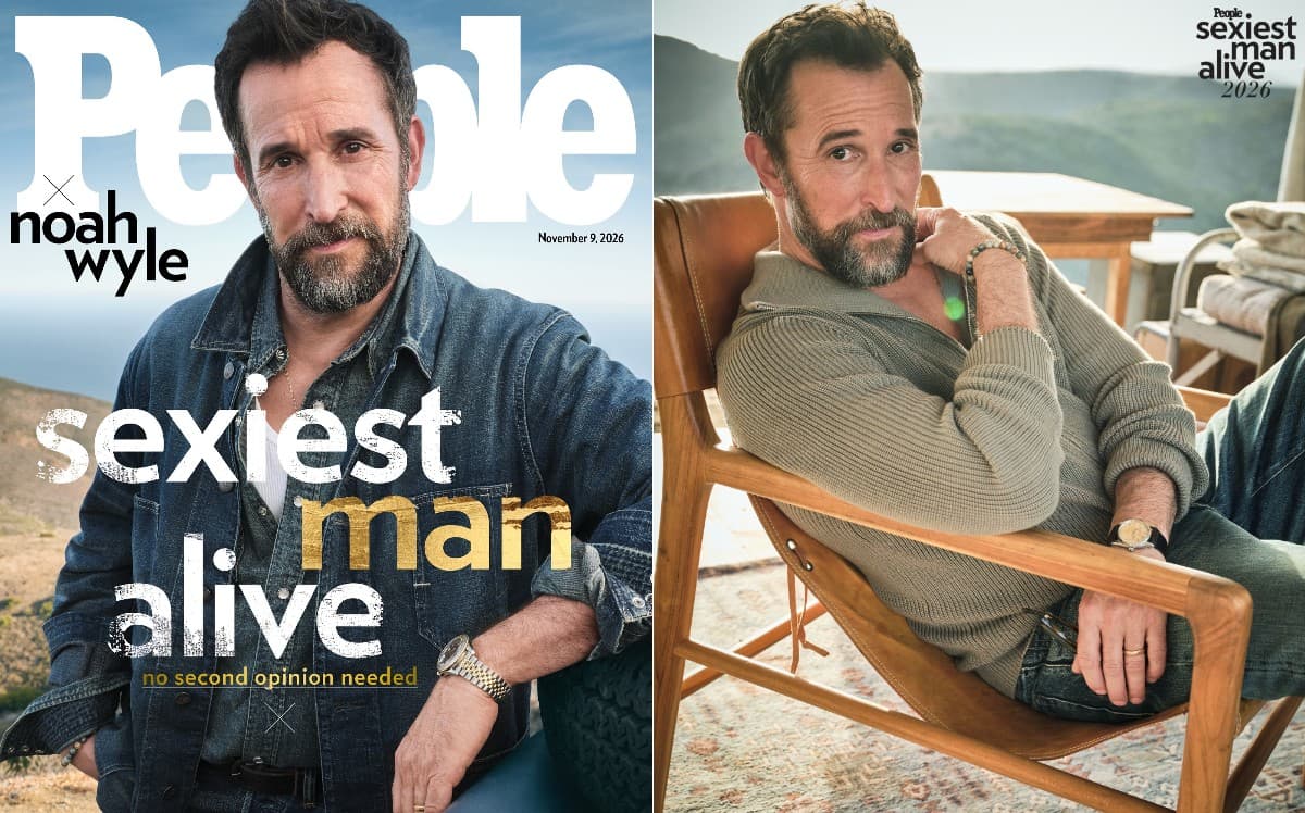 『ER』ノア・ワイリーが米ピープル誌「最もセクシーな男性」に選出！ 妻の後押しと家庭的すぎる素顔