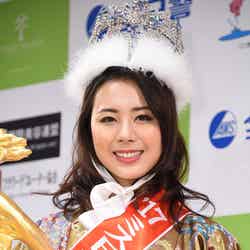 「2017ミス日本」グランプリに輝いた高田紫帆さん（C）モデルプレス