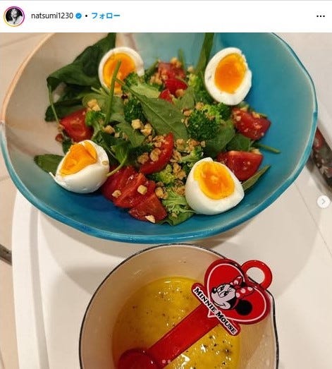 小川菜摘Instagramより