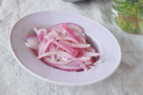 赤タマネギのマリネ