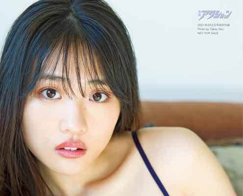 “令和のグラビアクイーン”石田桃香、透明感あふれる色白ボディで魅了